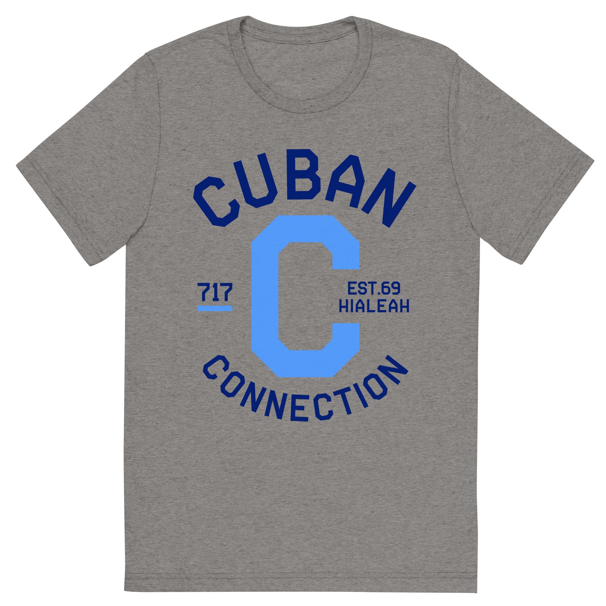 Clásico Navy & Sky Blue Logo T-Shirt
