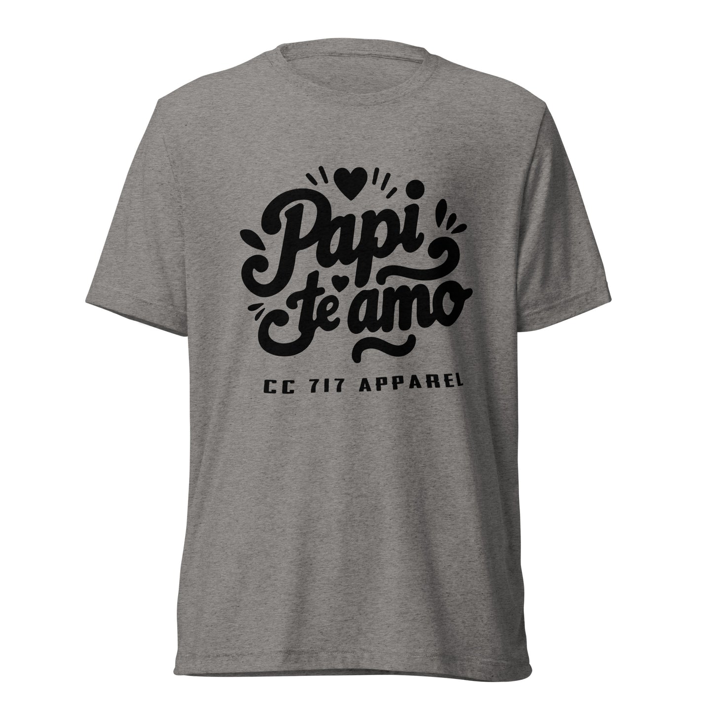 Papi Te Amo Black Logo Unisex T-Shirt