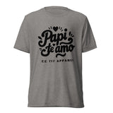 Papi Te Amo Black Logo Unisex T-Shirt
