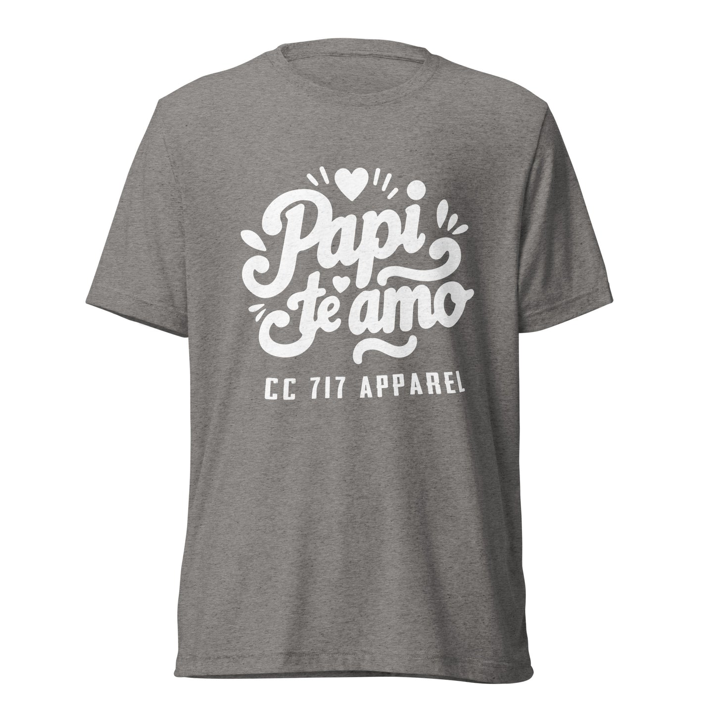 Papi Te Amo White Logo Unisex T-Shirt