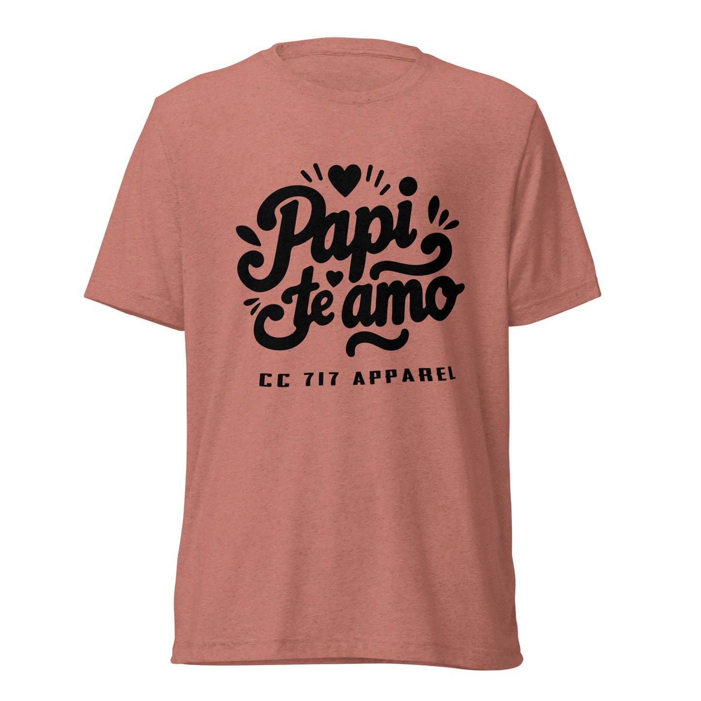 Papi Te Amo Black Logo Unisex T-Shirt