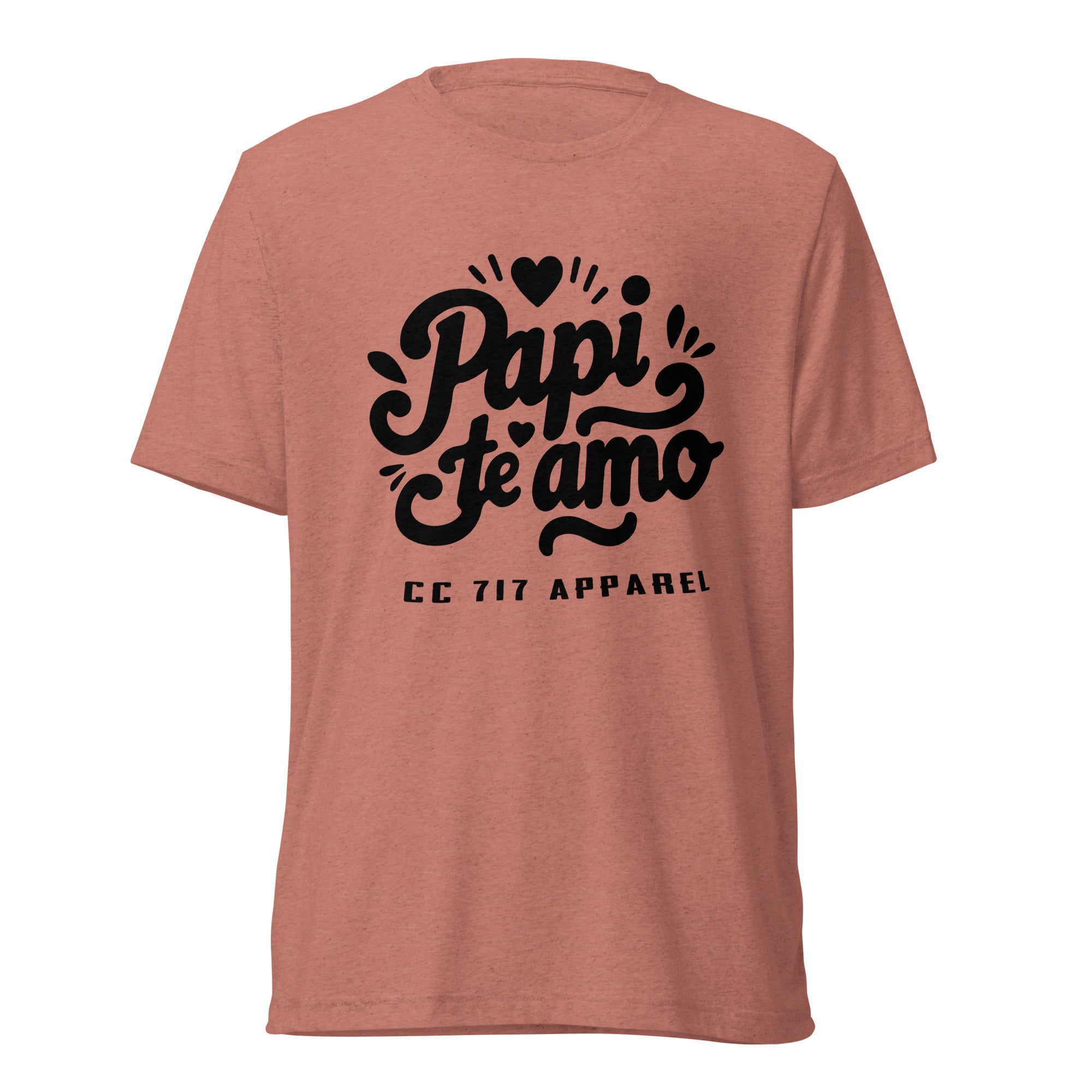 Papi Te Amo Black Logo Unisex T-Shirt