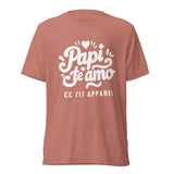Papi Te Amo White Logo Unisex T-Shirt