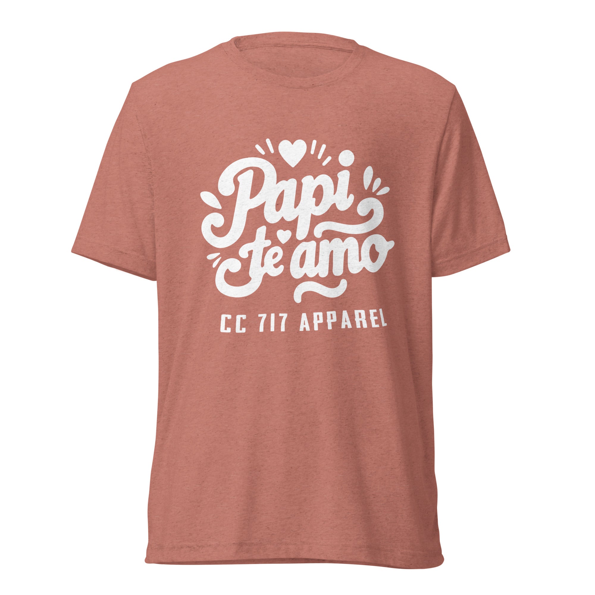 Papi Te Amo White Logo Unisex T-Shirt