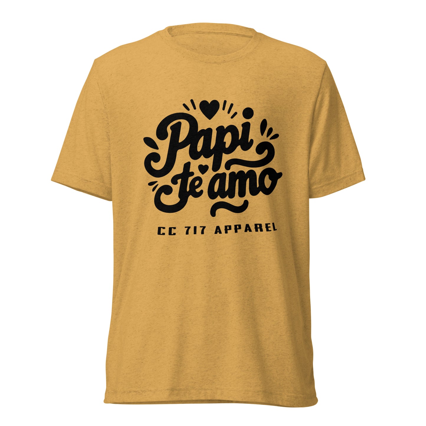 Papi Te Amo Black Logo Unisex T-Shirt