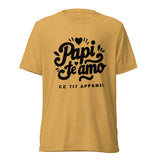 Papi Te Amo Black Logo Unisex T-Shirt