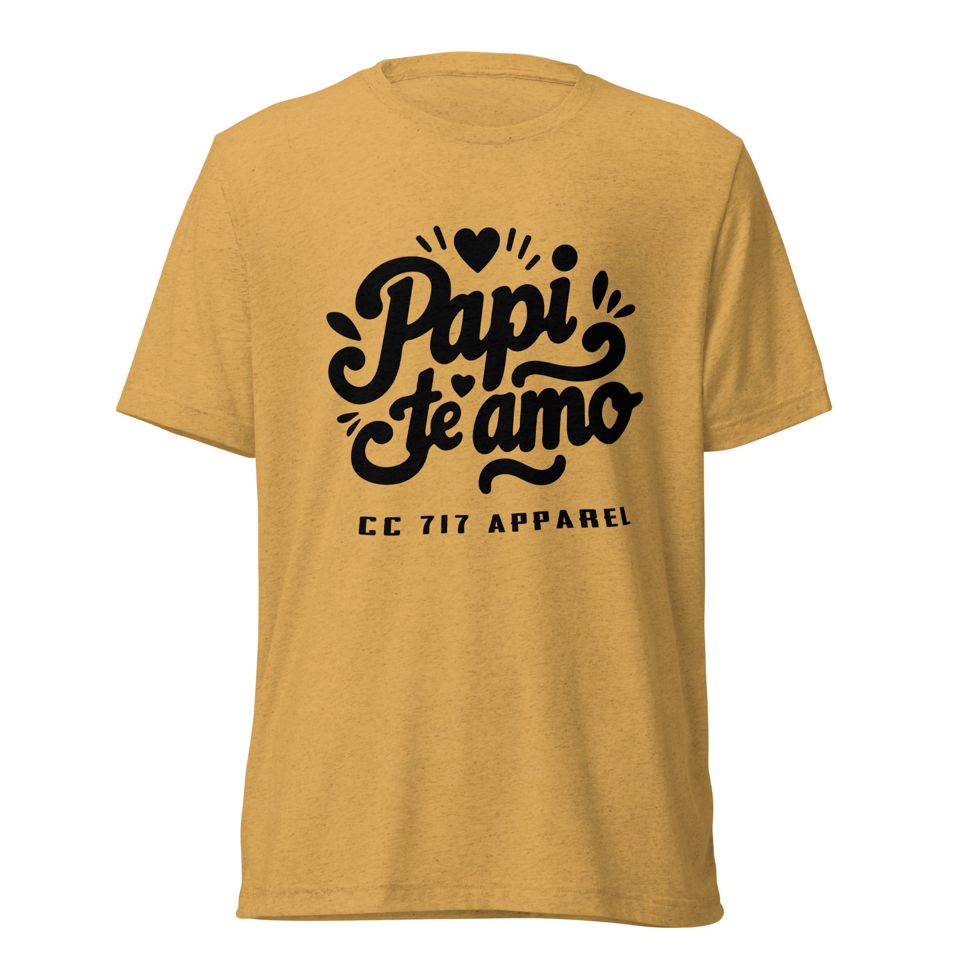 Papi Te Amo Black Logo Unisex T-Shirt