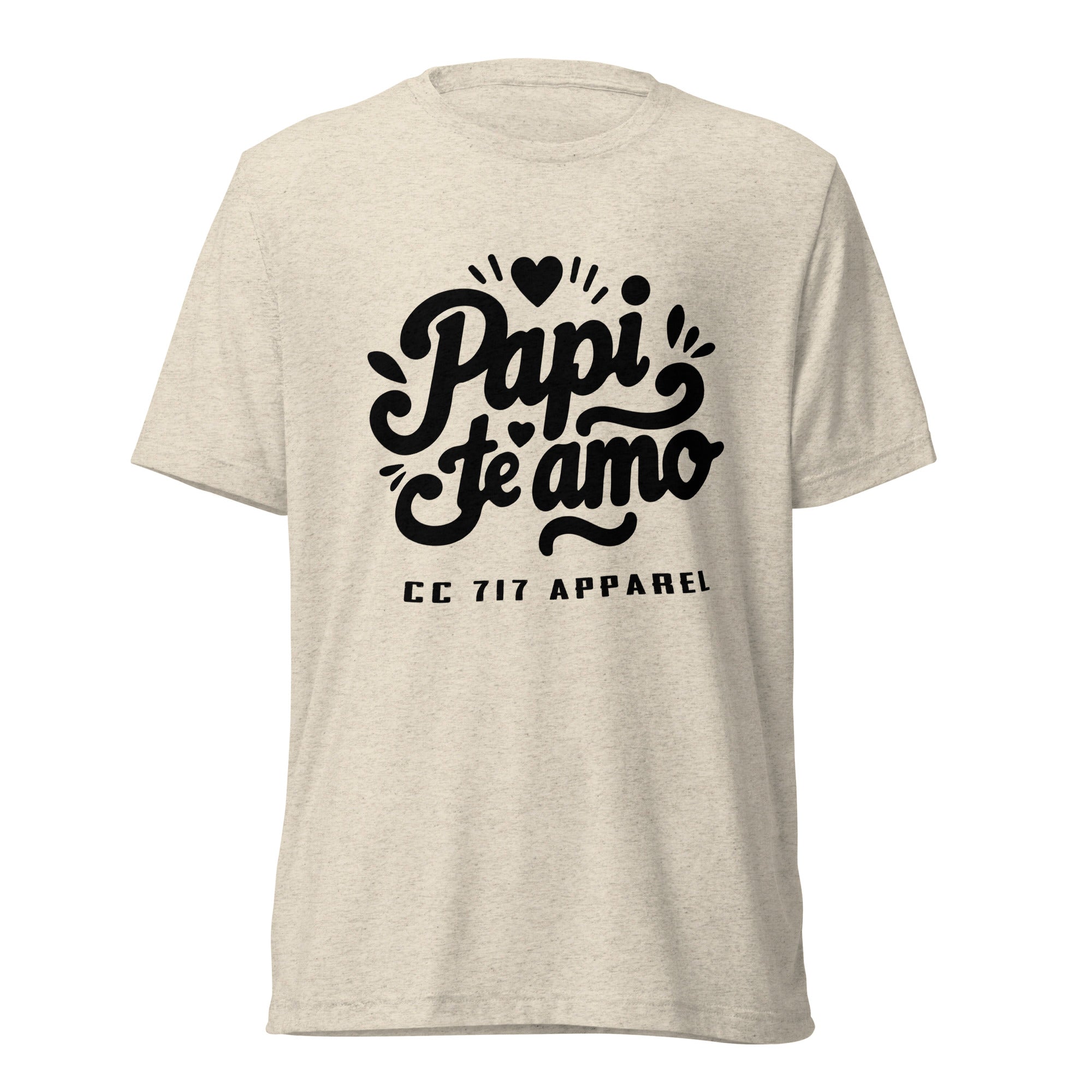 Papi Te Amo Black Logo Unisex T-Shirt
