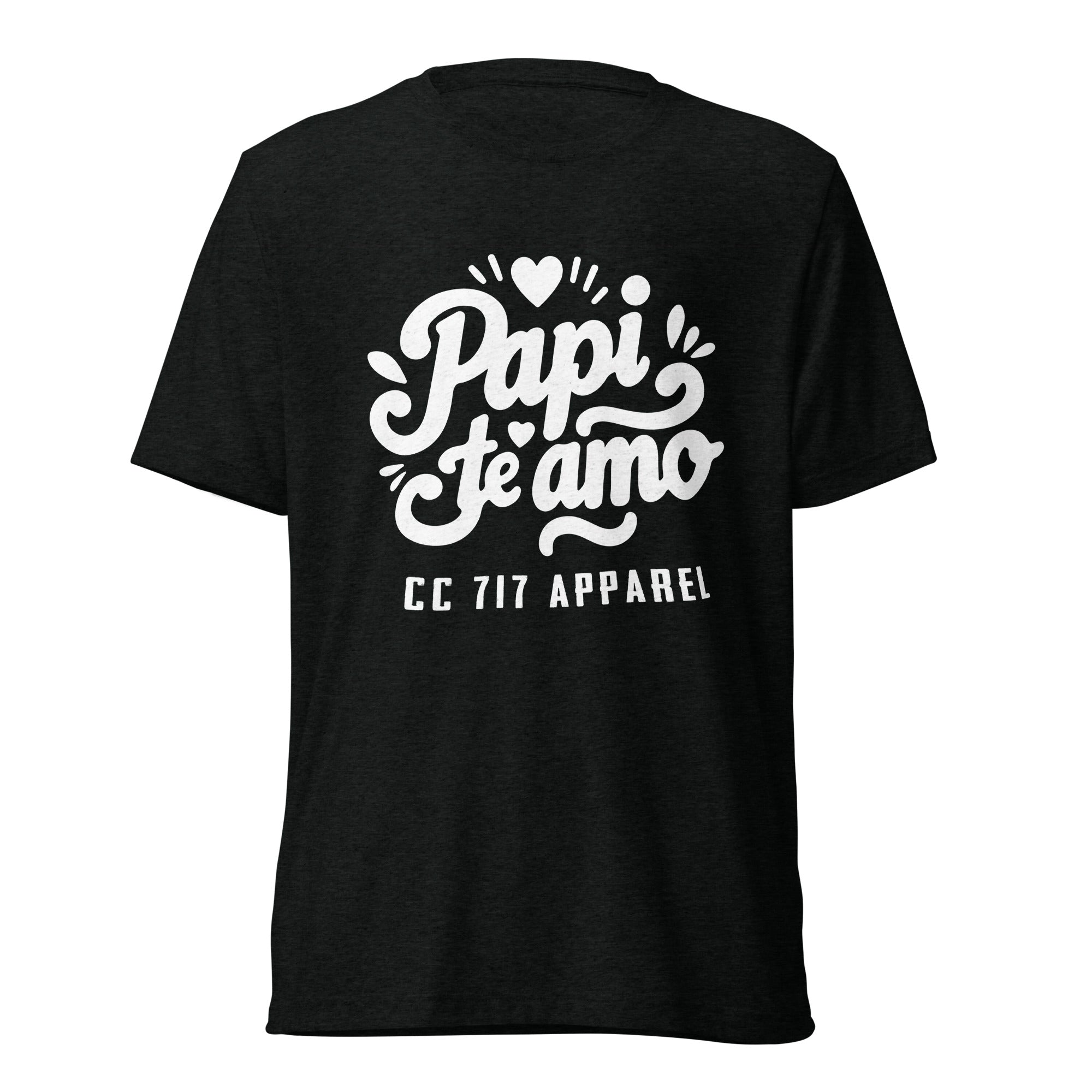 Papi Te Amo White Logo Unisex T-Shirt