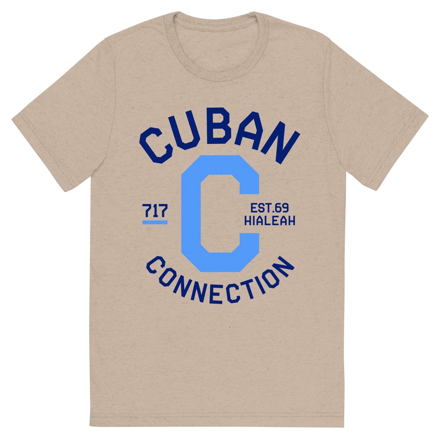 Clásico Navy & Sky Blue Logo T-Shirt