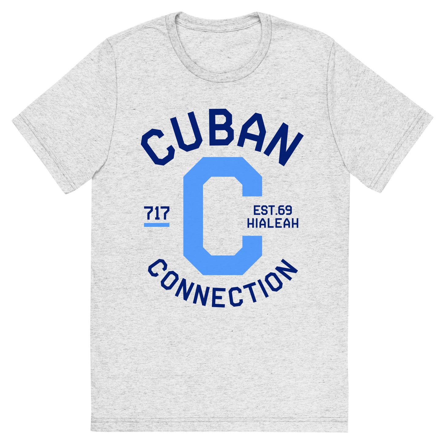 Clásico Navy & Sky Blue Logo T-Shirt