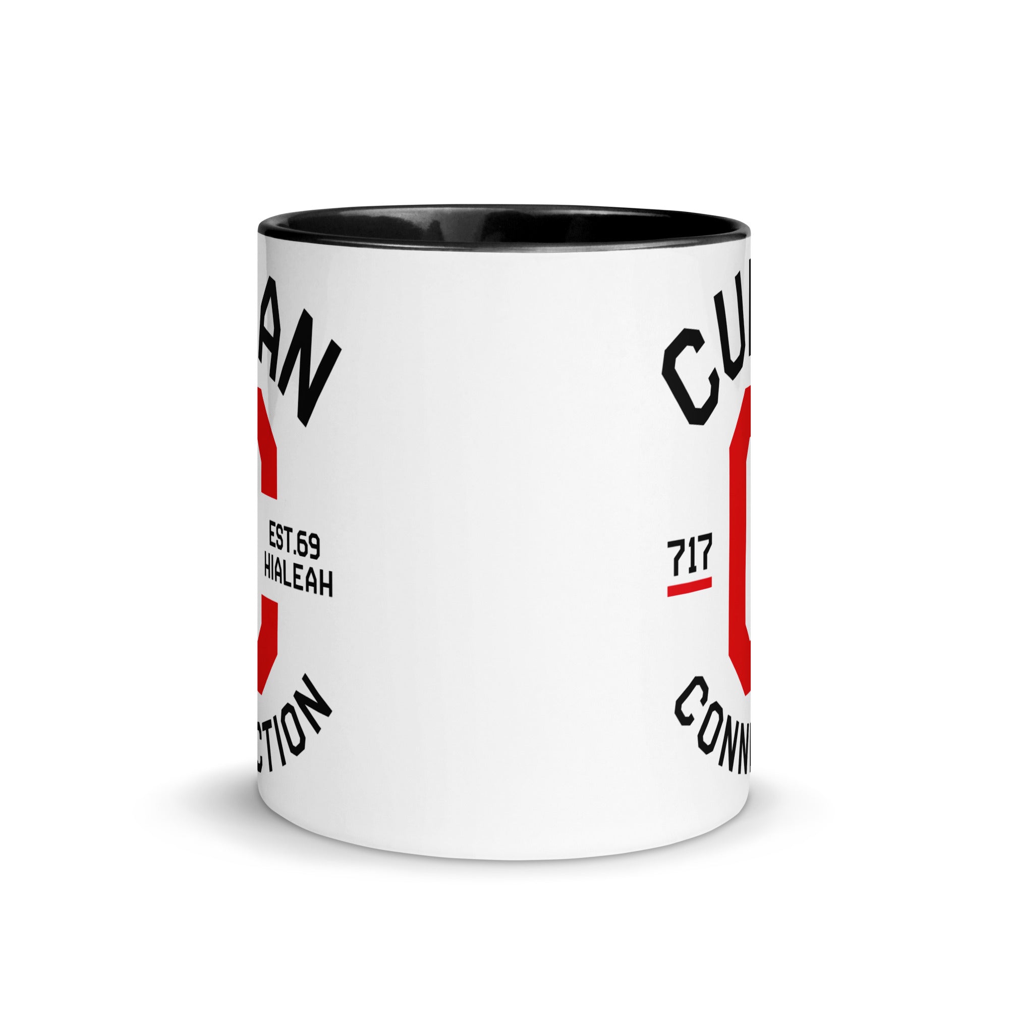 Clásico Black & Red Logo Mug