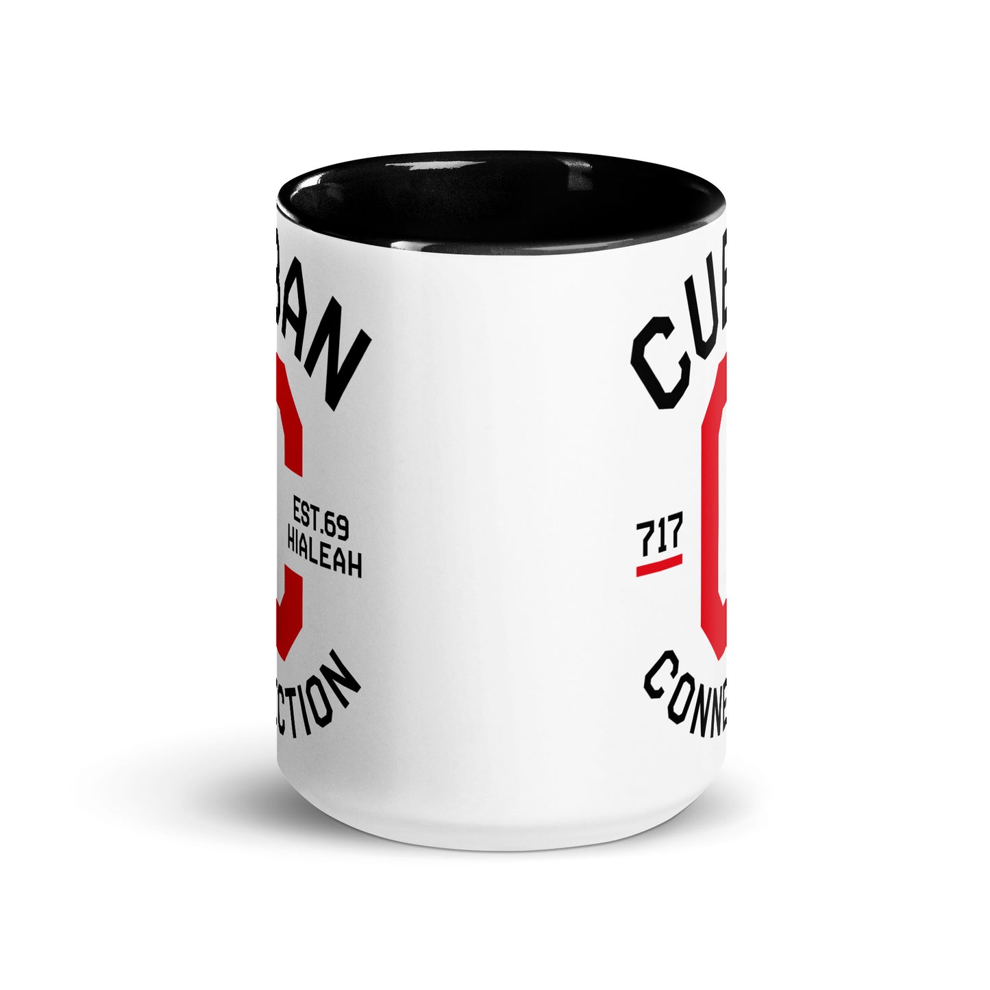 Clásico Black & Red Logo Mug