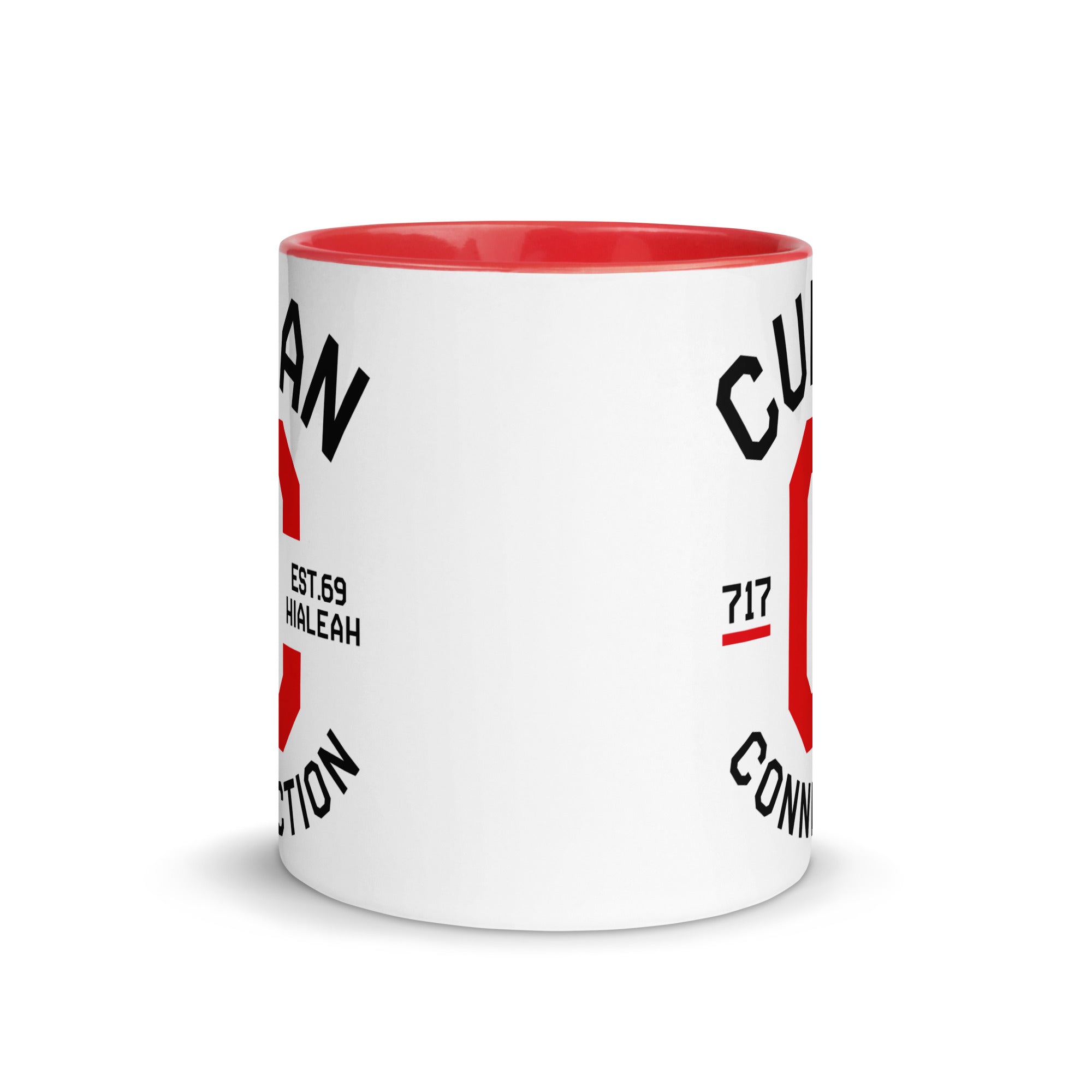 Clásico Black & Red Logo Mug