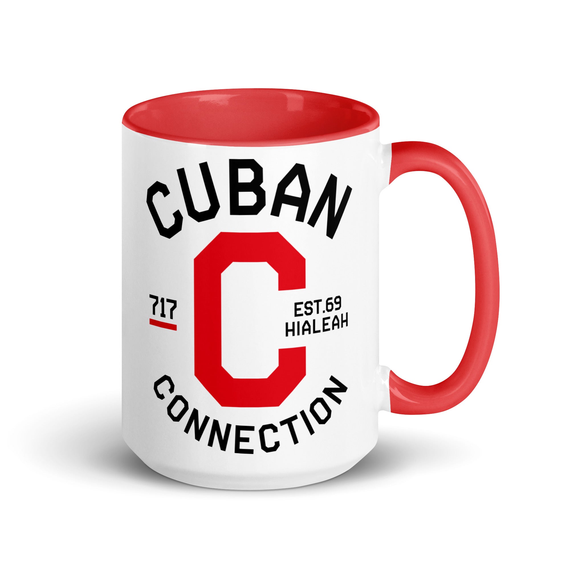 Clásico Black & Red Logo Mug