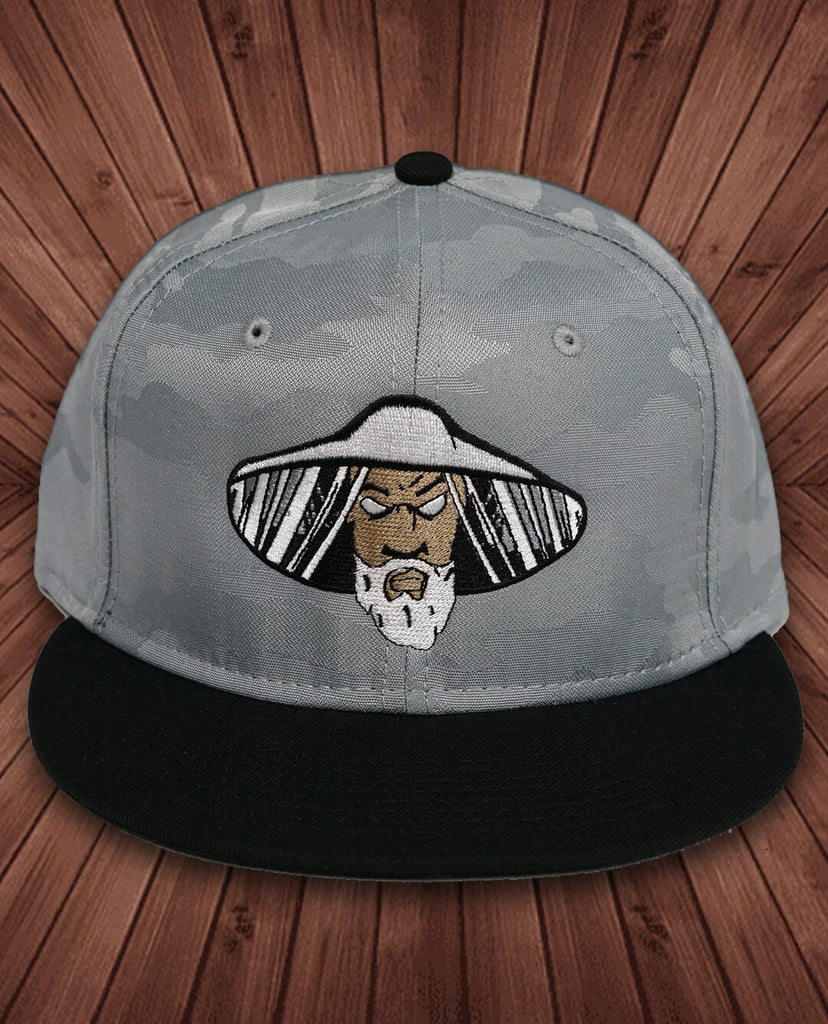 Orisha Camo Hat with Obatalá Artwork